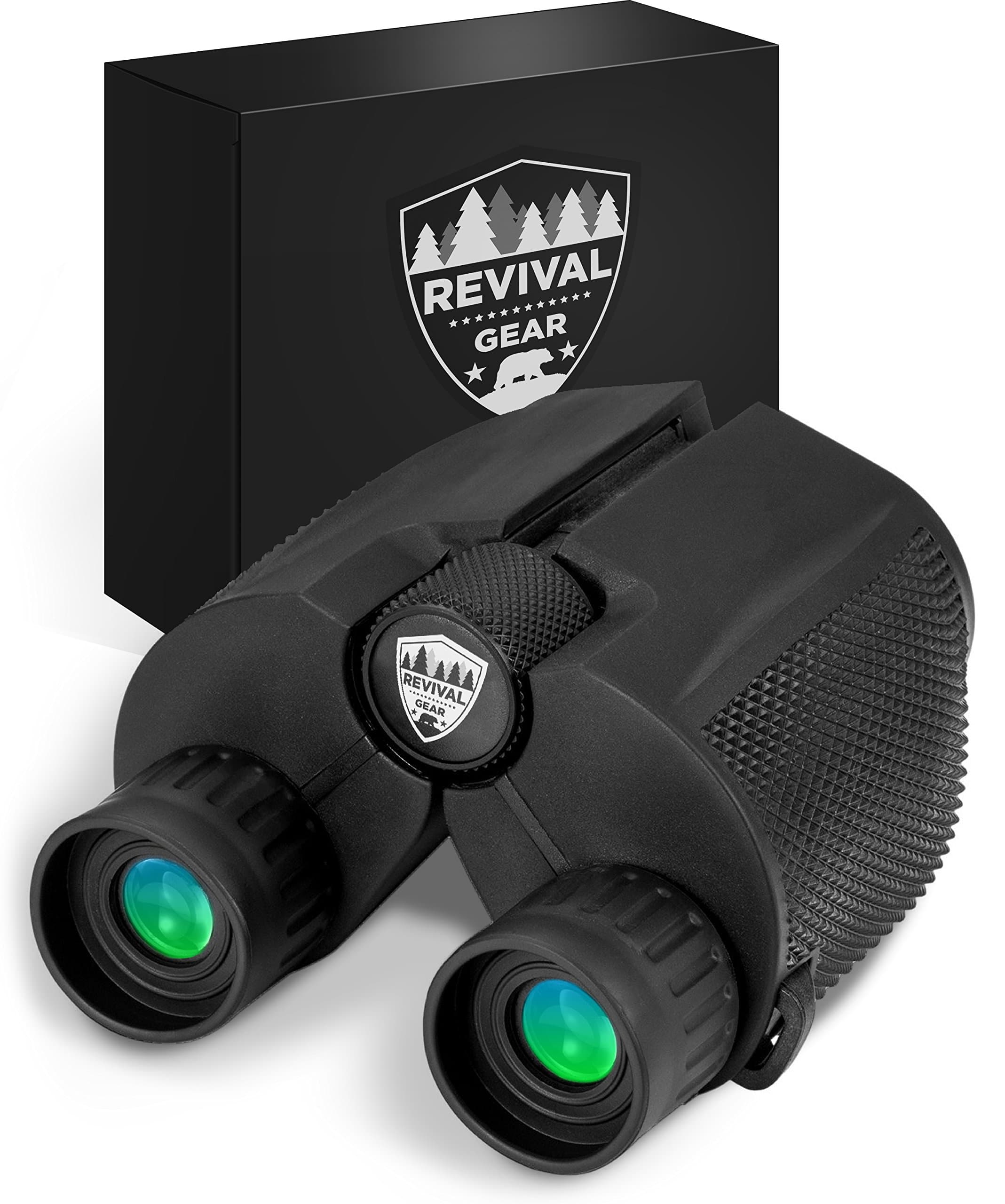 Powerful Compact Binoculars: Tactical & Durable Set That Everyone Finds Easy to Use. Includes Neck Strap & Travel Case. Used When Hiking, Bird Watching, Pro Sports Games, Concerts, Hunting