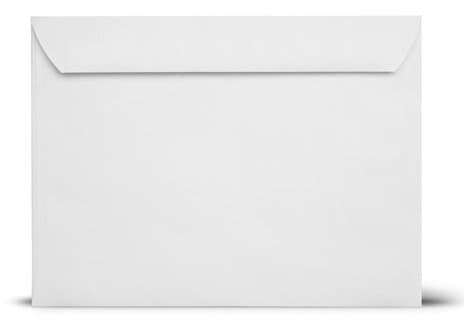 9x12 Envelopes (Bright White) - Open Side 9x12 Booklet Envelopes - Pack of 55 White Envelopes 9x12 28lb Paper - Check O Matic