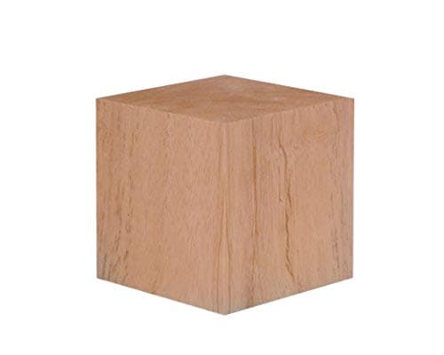 3.5 Inch Solid Wood Blocks Pack of 3