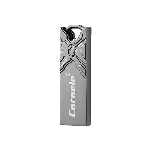 Caraele Waterproof 256 GB USB 3.0 Flash Drive Memory Stick Thumb Drive Data Storage Jump Drive (256GB, Dark Grey)