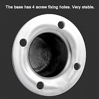 Parking Post Bollards Stainless Steel Parking Barrier With Reflective Strips,Bollard Post, Safety Bollard, Construction Safety Bollard (Color : Silver, Size : 650x76mm/25.5x3in)