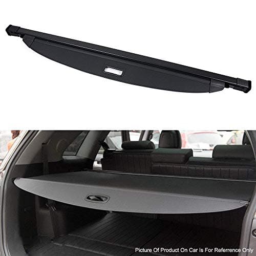 Vhoro Retractable Rear Trunk Parcel Shelf Security Shield Cargo Luggage Security Cover Shade for Kia Sorento 2016 2017 2018 (Rear Cargo Cover)