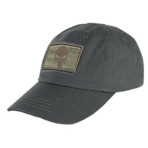 Gadsden and Culpeper Operator Cap Bundle - w Punisher/Dont Tread Patches (Graphite Cap)