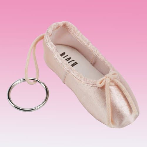 Bloch Mini Pointe Shoe Keyring Pink