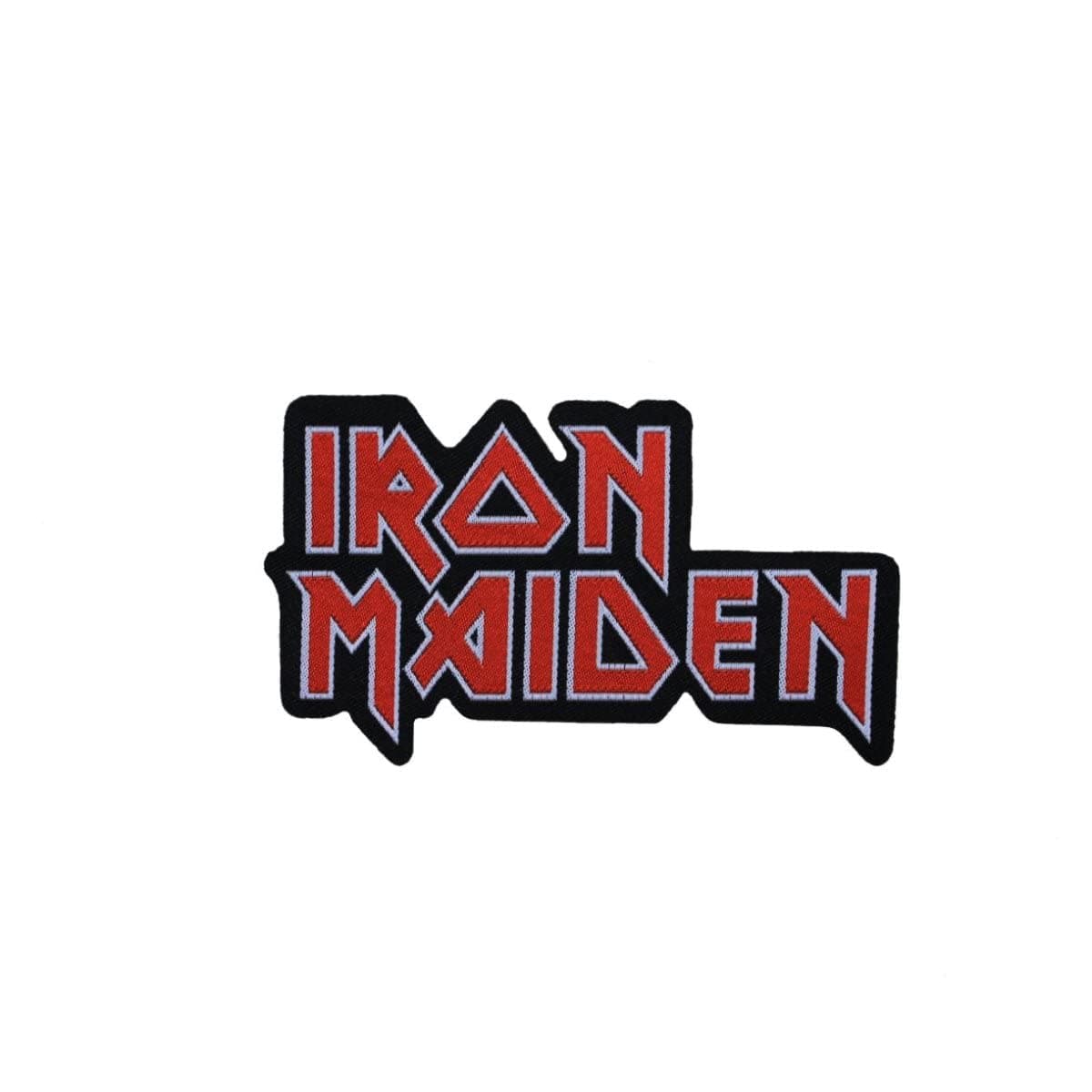 Razamataz Iron Maiden Logo Cut-Out Patch Approx. 6 x 10 cm