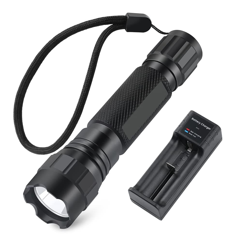LED Flashlights Rechargeable Tactical Flashlight 1200 Lumen FL21-MB Flash Light Waterproof Emergency Camping Home Hiking