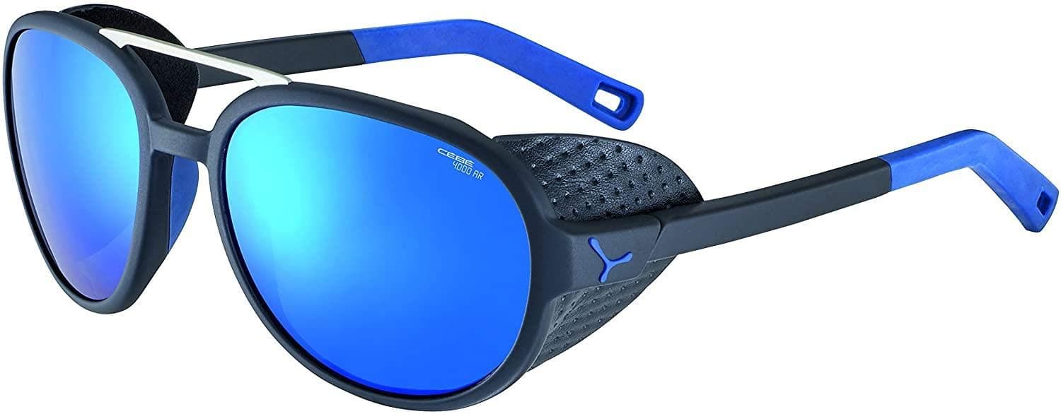 Cebe CBSUM2 Matte Black/Blue Matte Black/Blue Summit Pilot Sunglasses Lens