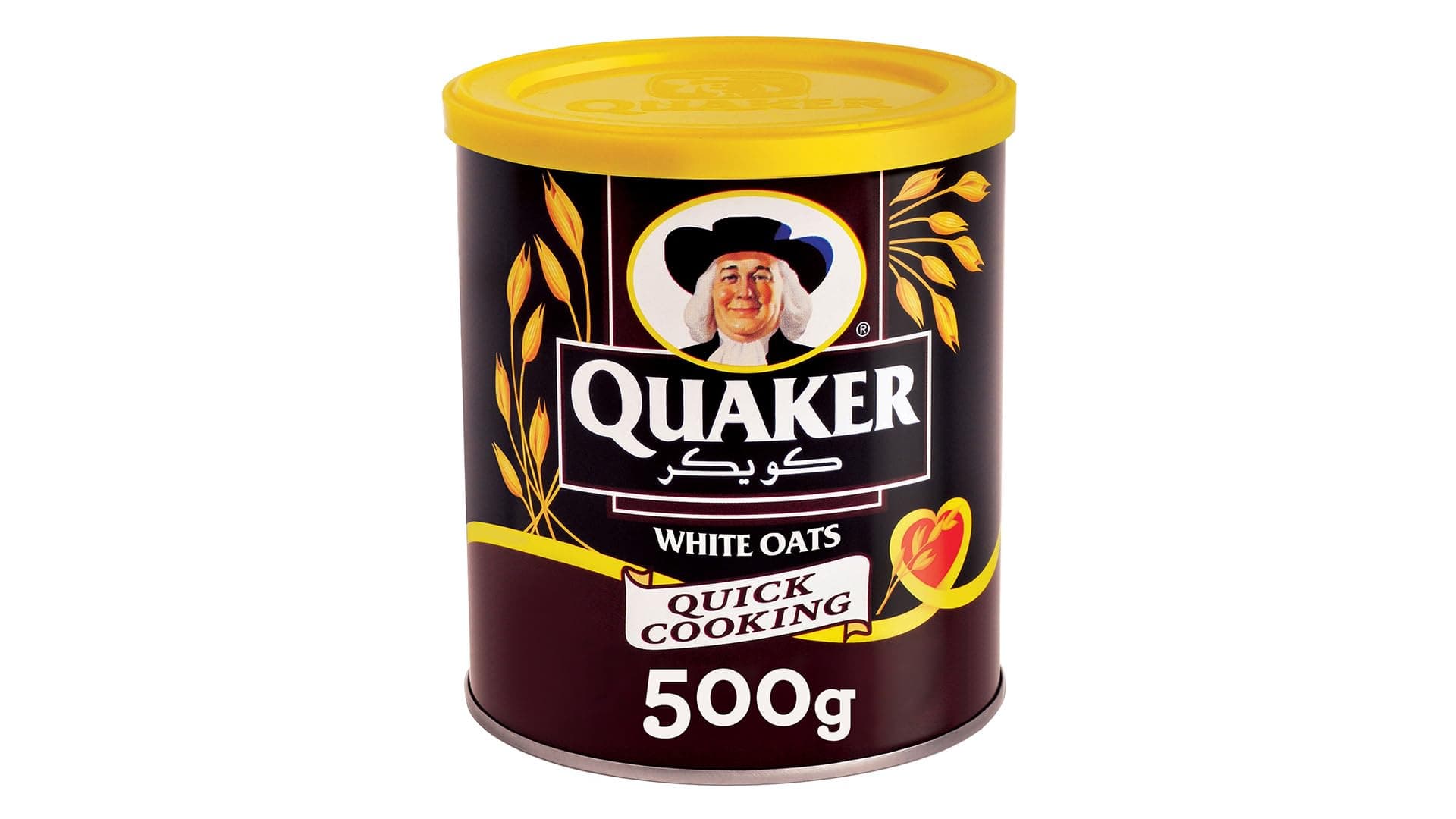 Quaker Quick Cooking White Oats Jar, 500 g