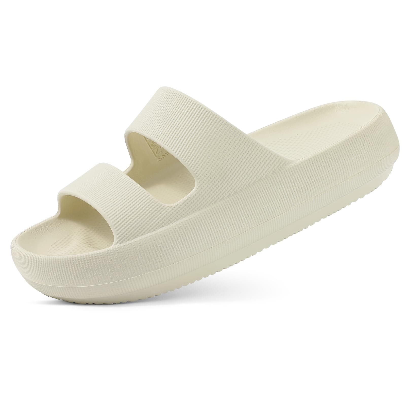 shevalues Orthopedic Slide Sandals for Women with Arch Support Pillow Soft Recovery Slip on Sandals Lightweight Summer Cloud Slippers for Plantar Fasciitis