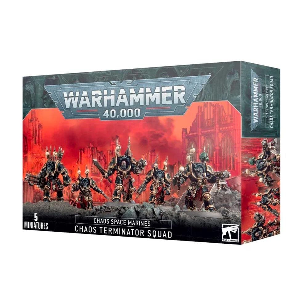 Warhammer 40k - Chaos Space Marines Terminators (2019)