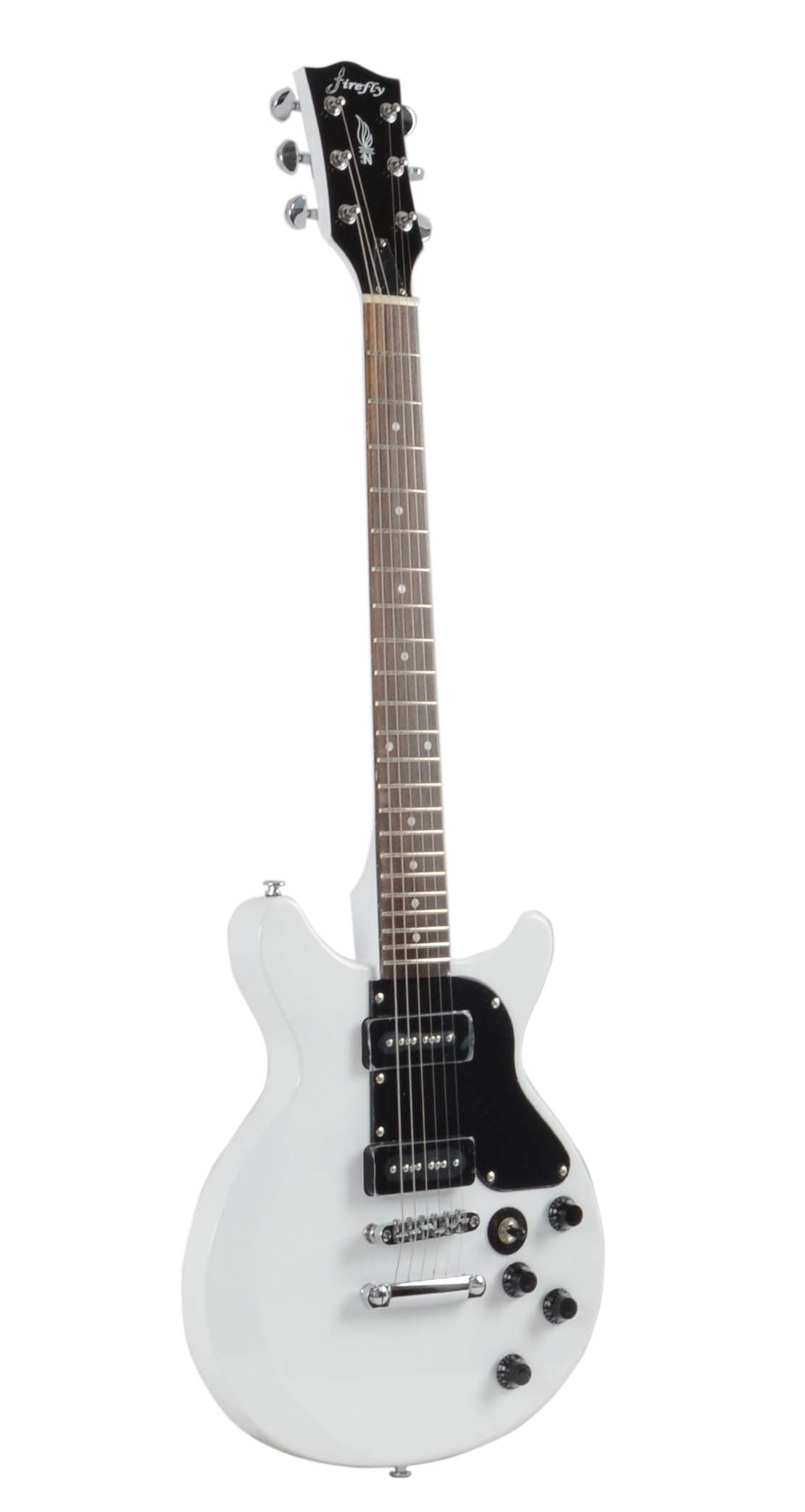 Firefly FFDCD Solid Body Electric Guitar (White)