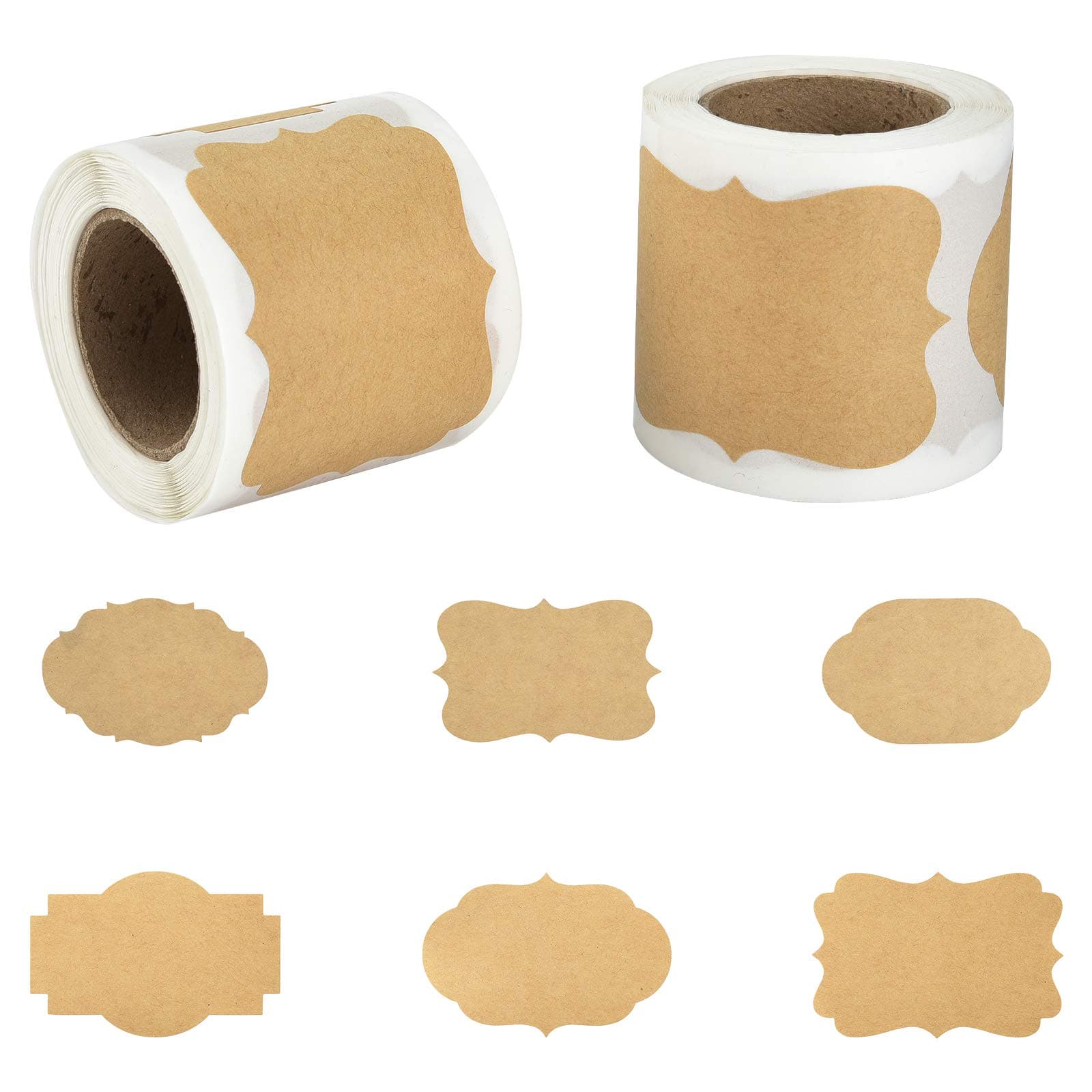 Kraft Paper Sticky Labels