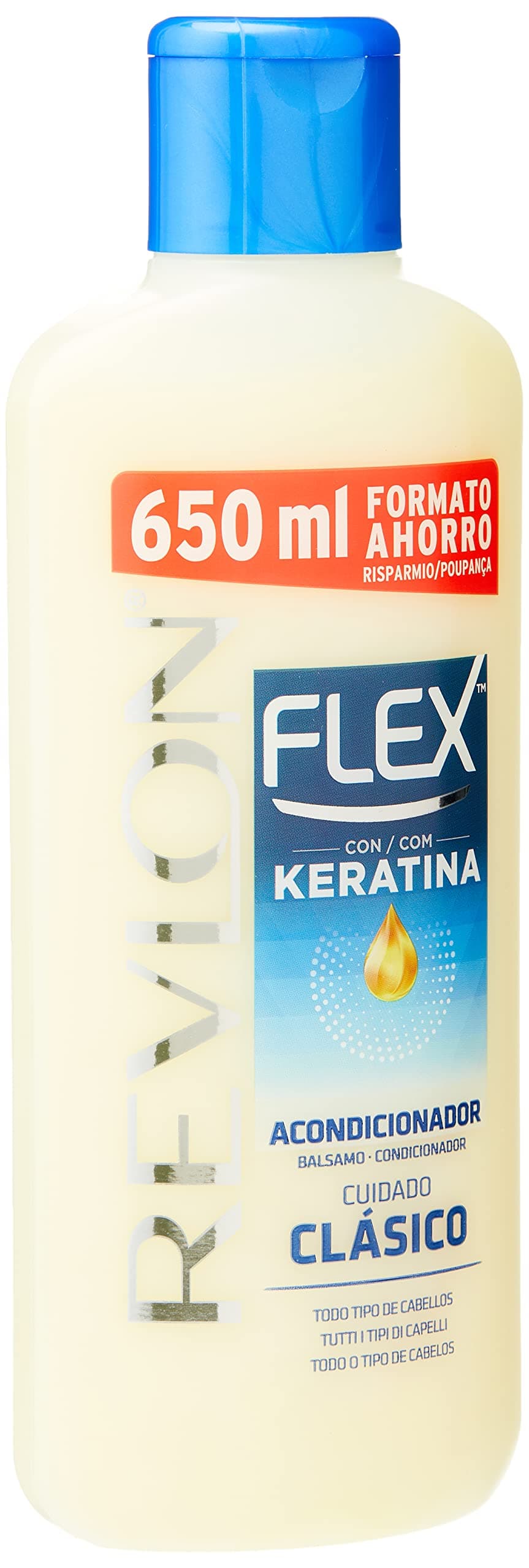 Revlon Flex Keratin Cream Conditioner, 650 ml