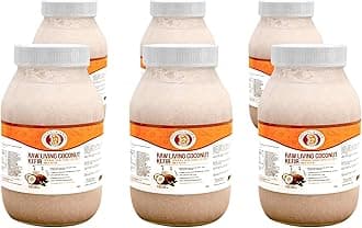 Living Coconut Milk Kefir โ Organic, Vegan, Low-Sugar Probiotic for Gut Health & Digestion โ Raw Fermented Coconut Drink (Half Case) | by This Chick Is Raw