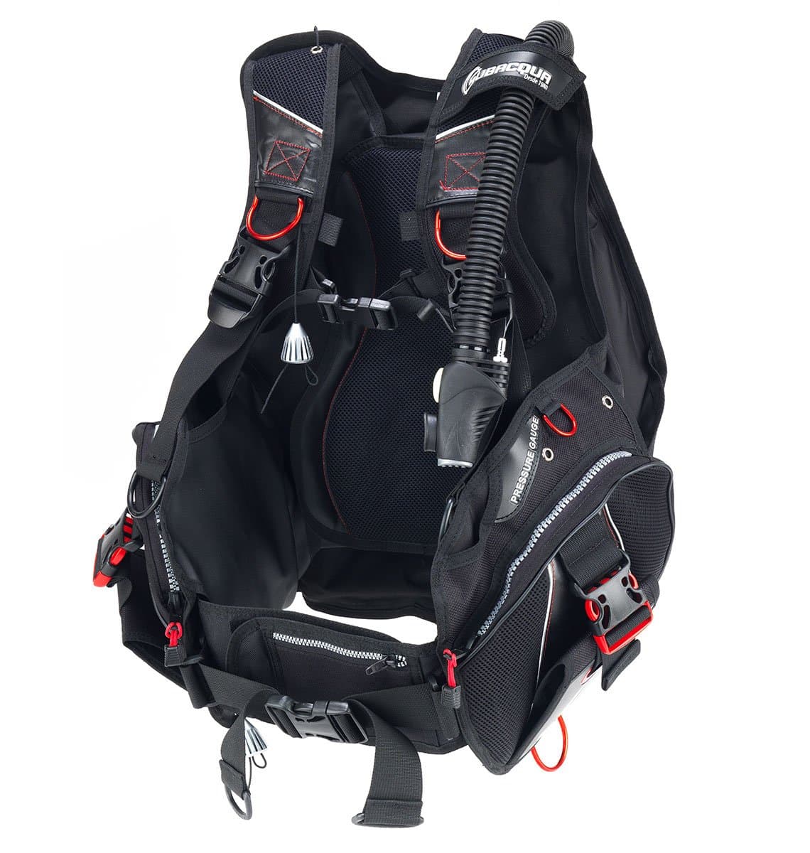 Subacqua Black Tech EVO Diving Vest, Black, S