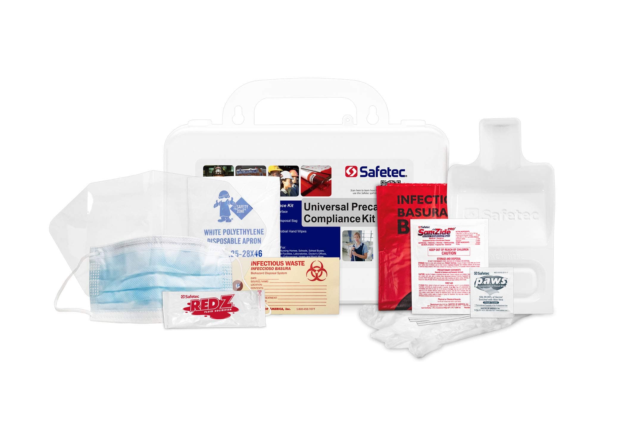 Safetec Universal Precaution Compliance Kit (Hard case) (SFT-17102)