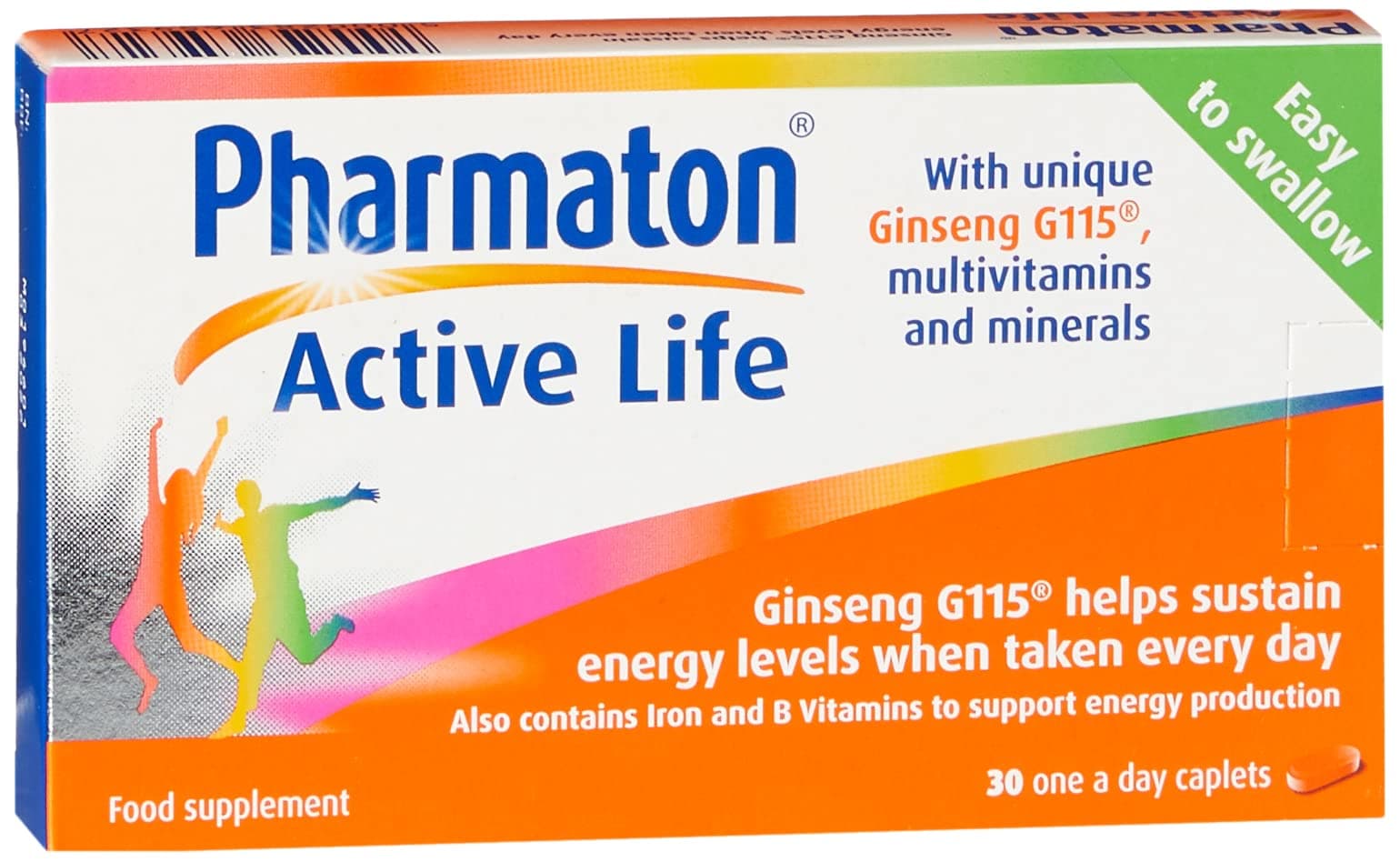 Pharmaton Active Life' Food Supplement 30 Caplets