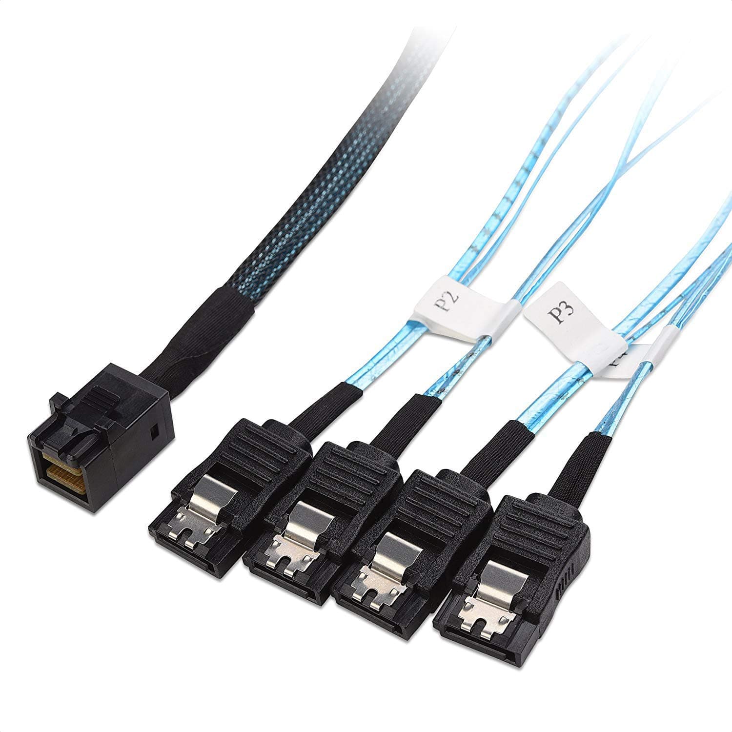 Mini SAS HD to SATA Forward Breakout Cable