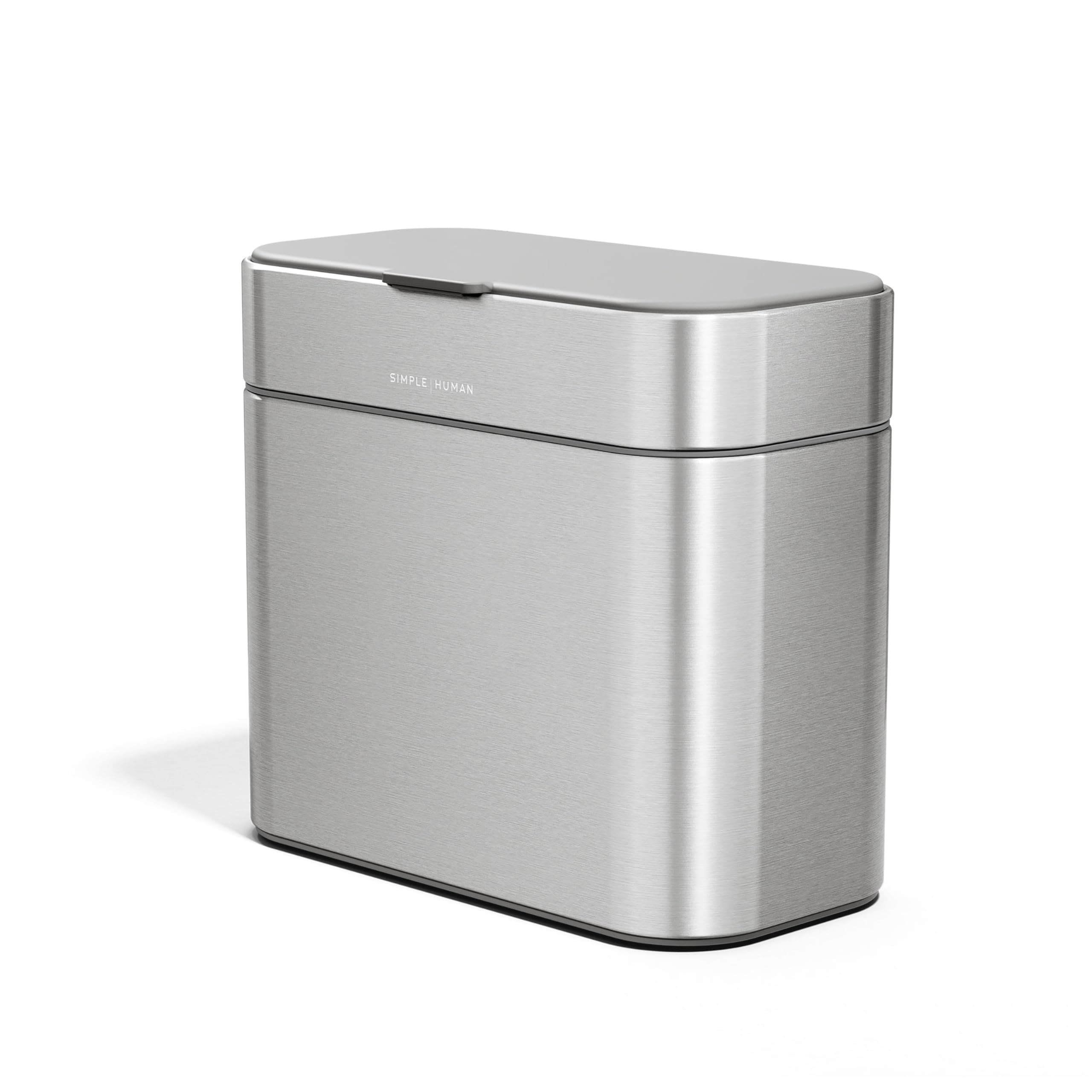 Compost Caddy, Detachable Bin, Brushed Stainless Steel
