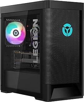 Lenovo Legion 5i Tower 10TB SSD 32GB RAM Extreme (Intel Core i9-11900K Processor with Turbo Boost to 5.30GHz, 10 TB SSD, 32 GB RAM, NVIDIA GeForce GTX, Win 10) Desktop Gen 6 PC Computer